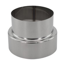 Duct Reducer 120mm To 100mm Long-lasting Stainless Steel Heat Resistant
