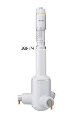 Mitutoyo 368-174 Holtest Innenmikrometer, 3-Punkt, 100 bis 125 mm