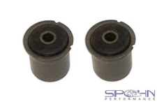Rear Axle Housing Rear Upper Control Arm Rubber Mounting Bushings w/ Clam Shells