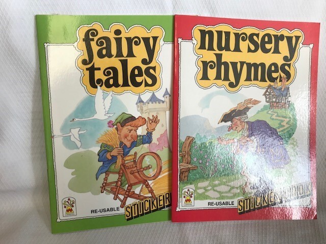 Fairy Tales and Nursery Rhyme Sticker  Books  Activity / Play