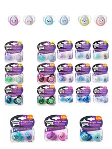 Tommee Tippee Ctn Night Time Soothers 0 6 M 6 18 M 18 36 M Ebay
