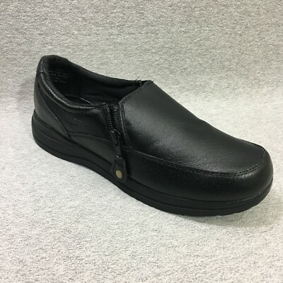 Scholl's Shoes Women' s Size Black Double Air-Pillo Slip-on