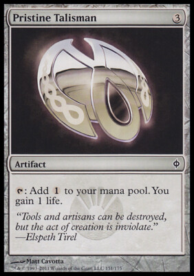 MTG PRISTINE TALISMAN FOIL EXC - INTEGRIERTER TALISMAN - NPH - MAGIC