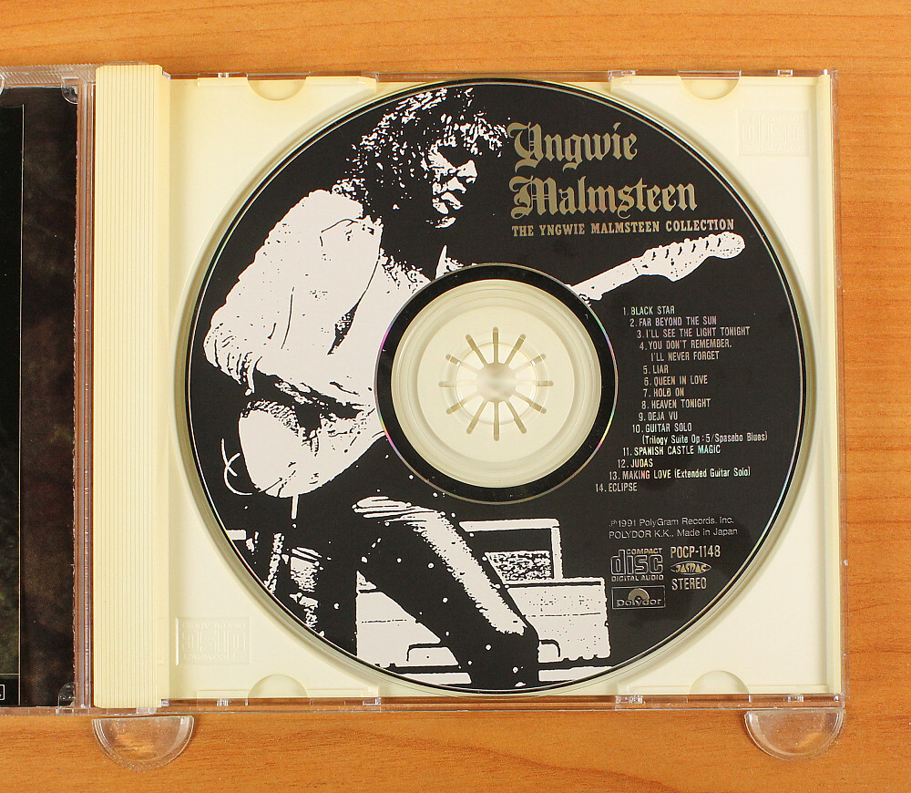 Yngwie Malmsteen - The Yngwie Malmsteen Collection CD (Japan 1991