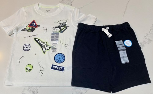 Carter's Toddler Boy Tee Shirt and Shorts Set 3T