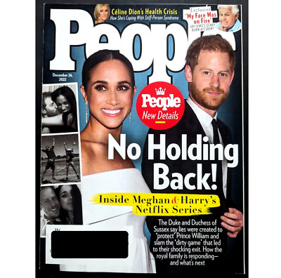 People Magazine December 26 2022 Meghan & Harry's Netflix Series