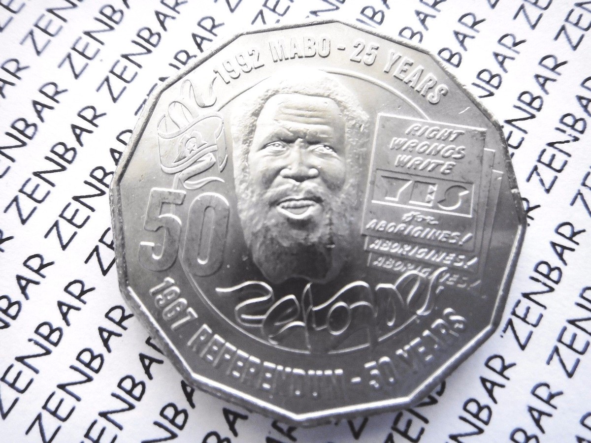 2017 50c Fifty Cent Coin Eddie Mabo Pride and Passion Coin From