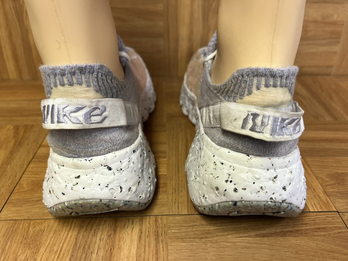 ♡eページ♡ RARE🔥 10.5 - Nike Space Hippie 04 Knit Gray Purple Dawn