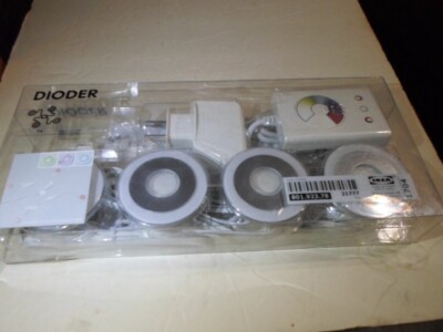 IKEA Dioder LED 4 Piece Light Strip Set Multi Color Changing  21777 In box