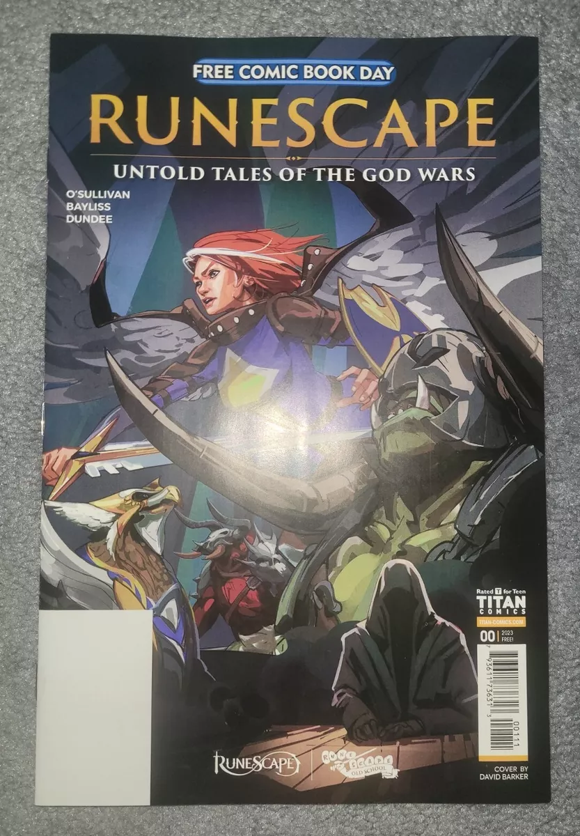 RUNESCAPE Untold Tales God Wars 1 (2023) FCBD Free Comic Book Day NO STAMP  Titan