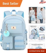 Lightweight 30L College Backpack with Stylish Designs for Teens and Women