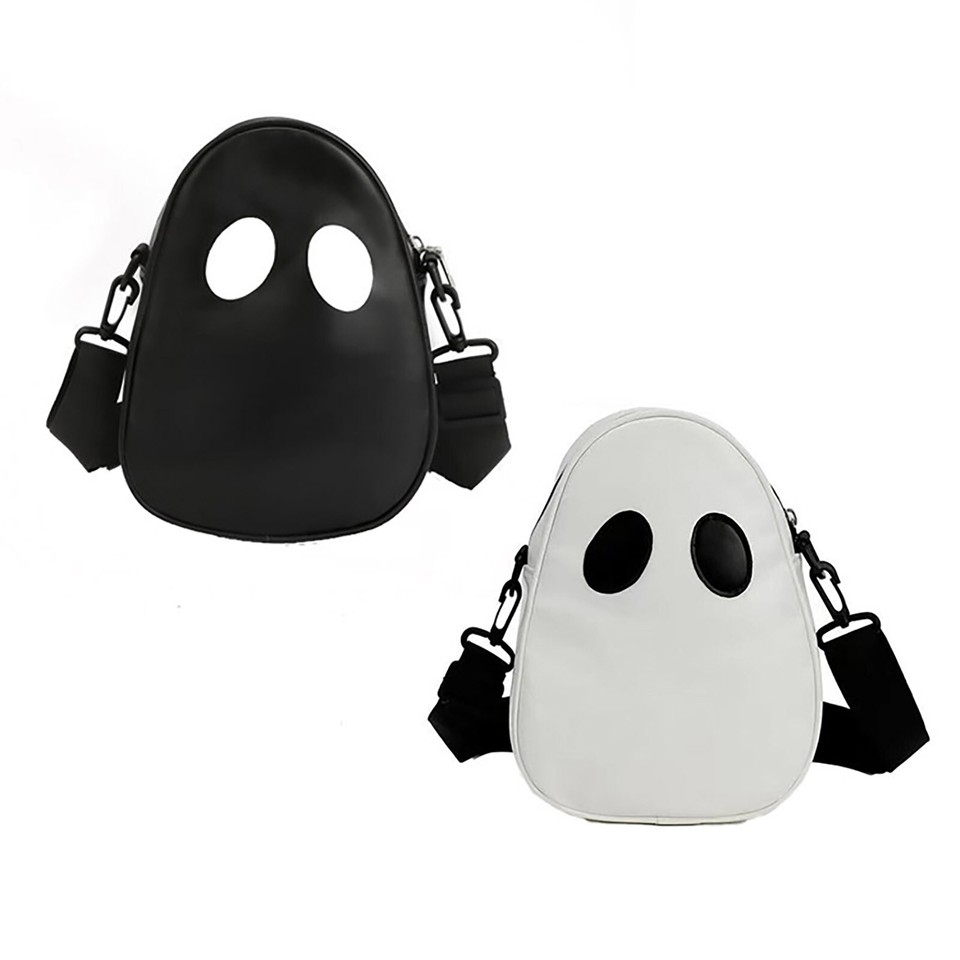 Unisex Zipper Purse Christmas Crossbody Bags Casual Funny Ghost Bag