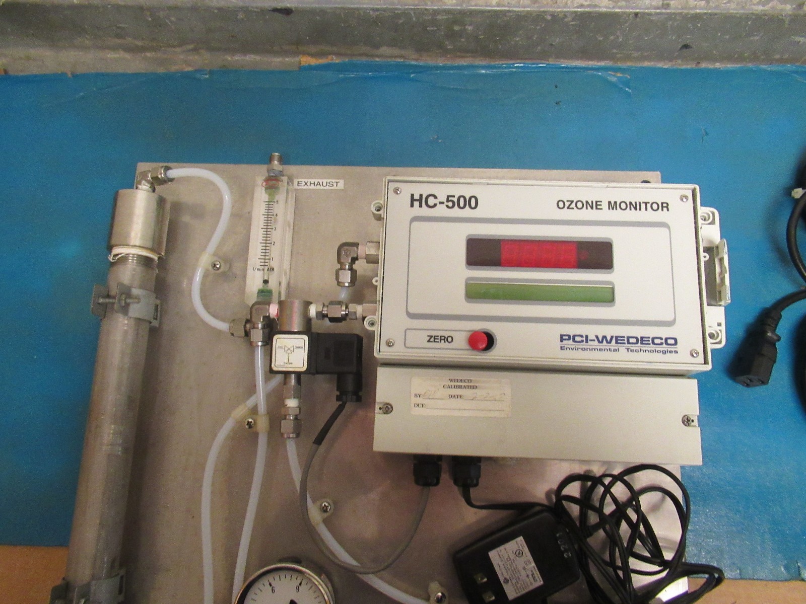 PCI WEDECO OZONE MONITOR HC-500 115/230V VOLTS .5.25A A AMPS 1PH 50 ...