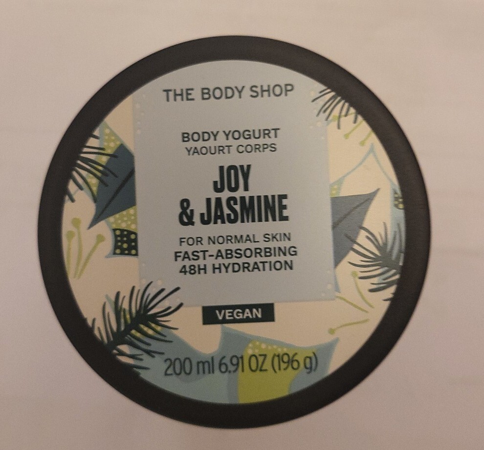 The Body Shop Joy & Jasmine Body Yougart (200ml) RRP£15 F/Post Vegan
