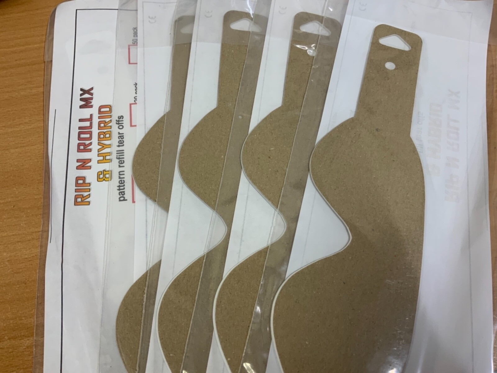 50 x RNR Rip n Roll Hybrid Goggles Pattern Tear Offs to fit RNR Hybrid goggles