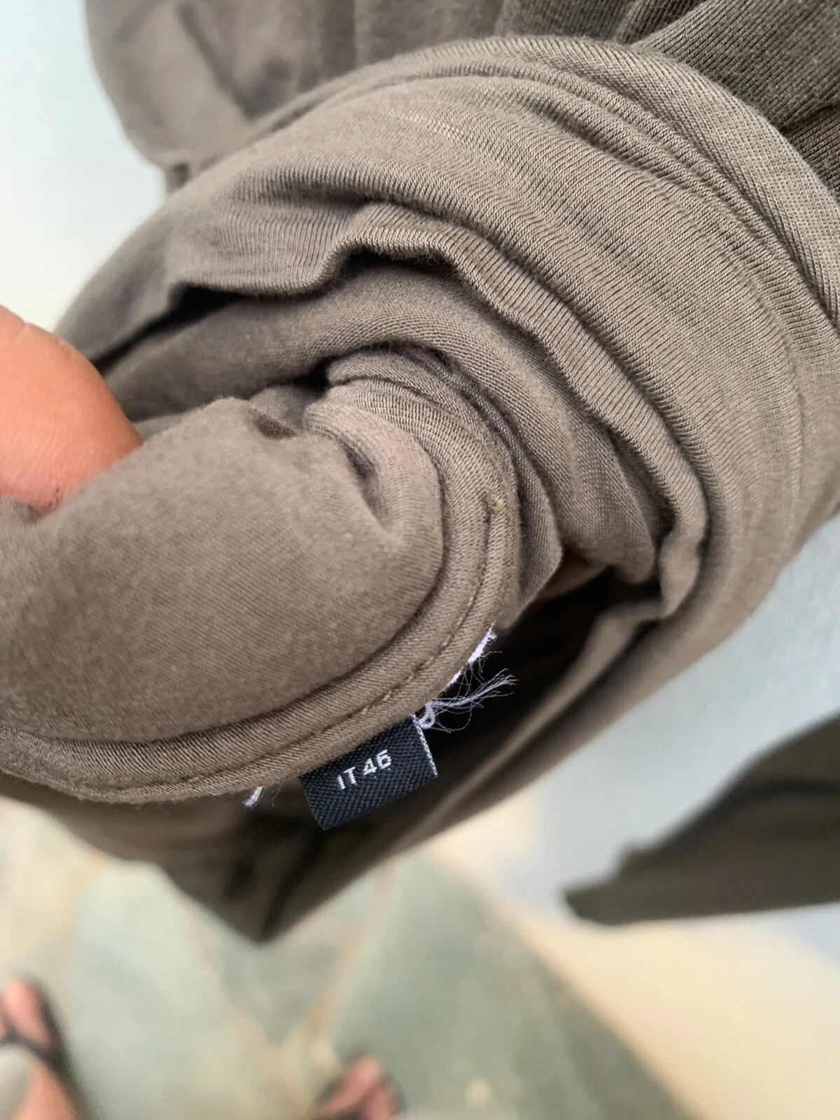 ALEXANDER MCQUEEN Abito McQ by Alexander Mc Queen modal cotone elasticizzato beige taglia IT 46 vintage