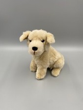 Realistic GOLDEN Retriever Puppy Dog Plush Stuffed Animal Hard Legs 11"