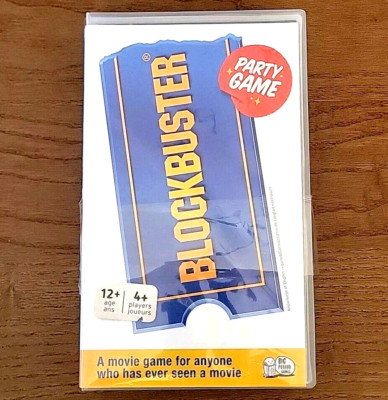 The Blockbuster Game ~ A Movie Party Game for the Whole Family Big Potato ~ New