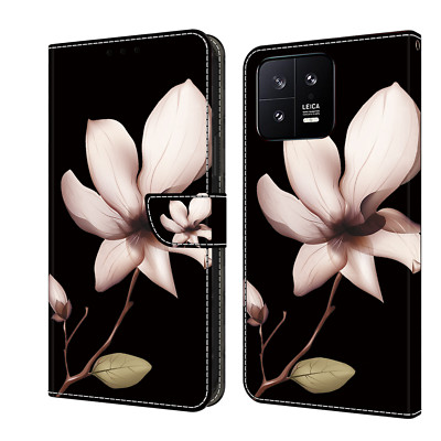 Handy Tasche für Xiaomi 14 13 11 Lite Mi Note 10 Pro Gemustert Schutzhülle Etui
