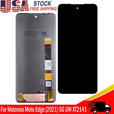 US For Motorola MOTO Edge 5G UW 2021 XT2141-1 LCD Display Touch Screen Digitizer