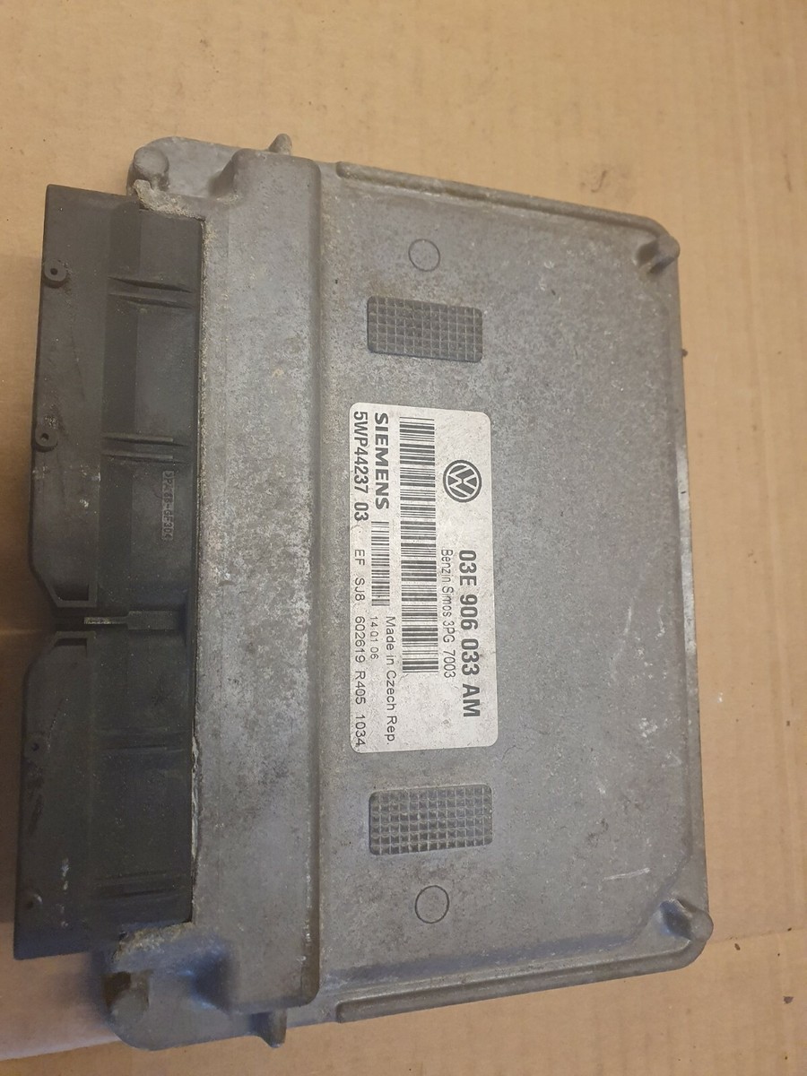 VW Audi Seat Skoda ECU 03E906033AM / 5WP44237 03 | eBay