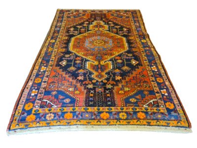 Antiker Handgeknüpfter Persischer Malaya Orientteppich 185x116cm