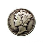 1942 Mercury Dime 10¢ ⁄⁄ 90% Silver [M3]