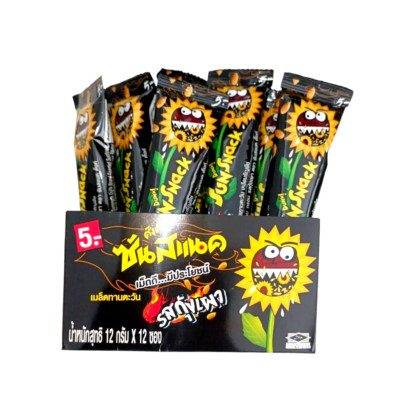 Sunsnack Cereal coated sunflower seed Grilled shrimp Thai flavor child 12g.x12