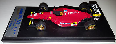 BBR 1/43フェラーリ412 T1 メタルキット 未組み立て 精密メタル BBR Serie Oro BG26 1/43 Ferrari 412 T1 #28 1994 Brazil Grand
