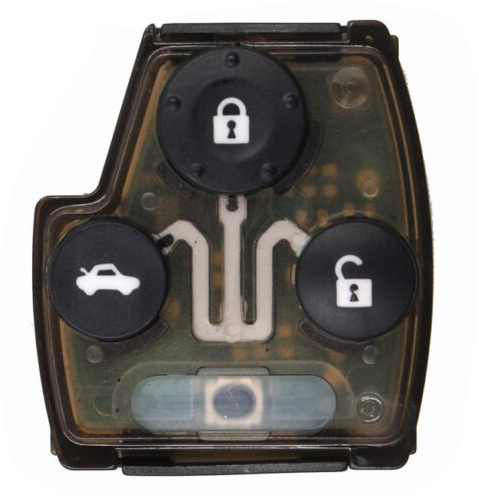 3 Button Remote Car Key Fob 433Mhz ID48 for Honda Accord 2003-2005,CRV 2005-2006 - Picture 4 of 4