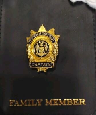 Family Member Wallet NYPD Captain