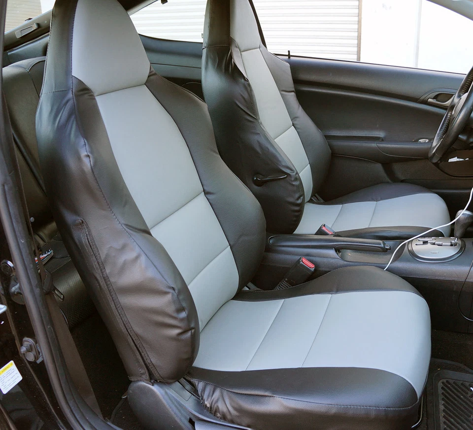 IGGEE S.LEATHER 定制座椅套适用于本田 S2000 可转换 2000 - 2008 — 第 4/4 张图片