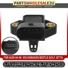 Manifold Air Pressure MAP Sensor for Audi A3 A4 Q7 TT VW Beetle Passat Jetta Eos