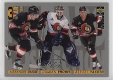 1996-97 Collector's Choice 3 Star Selection Alexandre Daigle Damian Rhodes 14m3