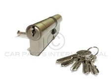NICKEL 40/60 Euro Lock Cylinder Hi-Secuirity 1-10 Locks MATCHING KEY KEYED ALIKE