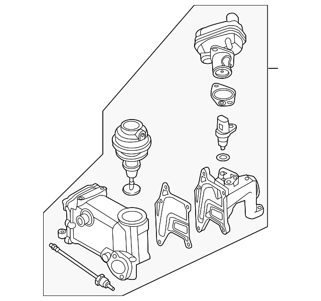 Genuine Egr Cooler 059-131-515-FP - Image 4 of 4