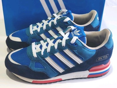 ADIDAS ZX 750 (G96718) BLUEBIRD/ WHITE HERREN 2013 SNEAKER UK 8 EU 42 