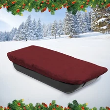 Durable Snow Sled Cover - Waterproof 600D Oxford Fabric, Adjustable Elastic Band
