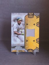 2024 Topps Tier One - Tier One Legend Relics Rickey Henderson #T1LR-RH /99