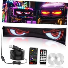 1 Piece 52x7.6in Extra-Large Devil Eyes Light for Truck 52.4x7.6 Inch