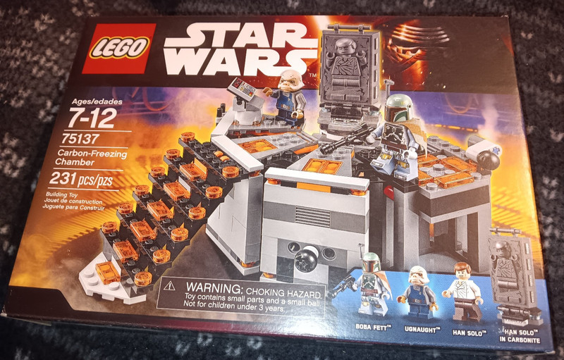 75137 Lego Star Wars Carbon-Freezing Chamber Sealed New Empire Strikes Back ESB