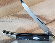 Case XX 1010094 SS SparXX Black Pearl Kirinite Medium Texas Toothpick Knife