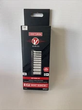 CRAFTSMAN V-Series 1/4" Drive SAE Deep Socket Set 10 pc. CMMT17315V