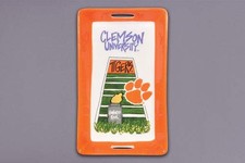 Ceramic Collegiate Handled Mini Tray Clemson ,Pie Plates
