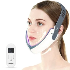 Intelligent Double Chin Reducer and V-Face Lift Belt Machine with Remote Cont...