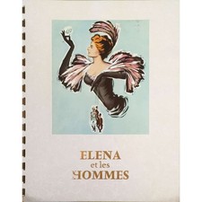 ELENA  AND HER MEN Original Pressbook  - 8x10 in. - 1956 - Jean Renoir, Ingrid B