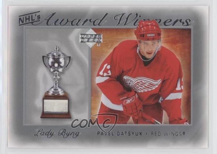 2007-08 Upper Deck NHL's Award Winners Pavel Datsyuk #AW6 HOF 8tn