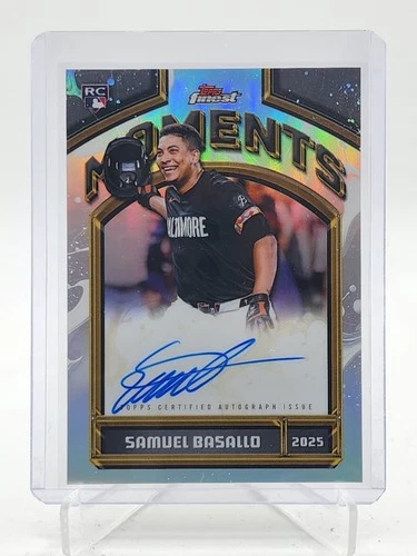 2026 Topps Finest Samuel Basallo Base (RAW)