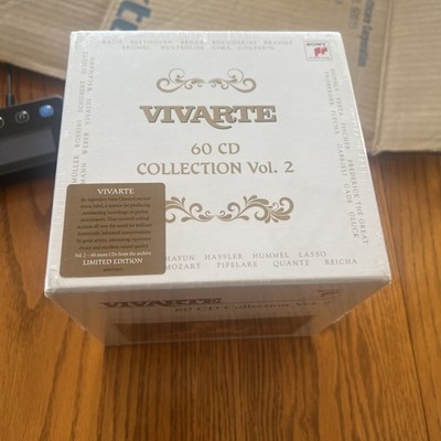 Vivarte 60 CD Collection Vol. 2 Baroque, Classical, Romantic eras 240-pg booklet
