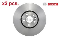 X2 PCS FRONT BRAKE DISC SET LEFT & RIGHT 0 986 479 621 BOSCH I